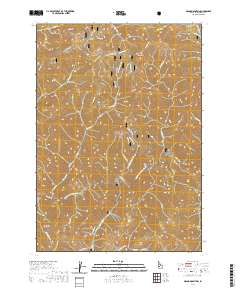 Grand Mountain 2020 topographic map thumbnail