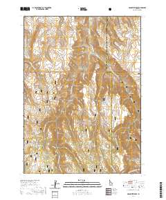 Grand View Peak 2020 topographic map thumbnail