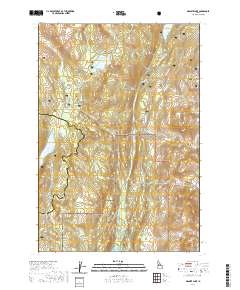 Granite Lake 2020 topographic map thumbnail