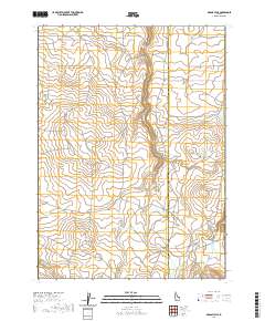 Grassy Hills 2020 topographic map thumbnail