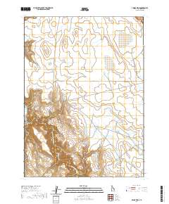 Grassy Ridge 2020 topographic map thumbnail