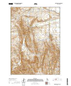 Graveyard Point 2020 topographic map thumbnail
