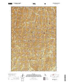 Green Mountain 2020 topographic map thumbnail
