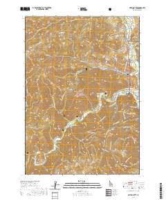 Griffin Butte 2020 topographic map thumbnail