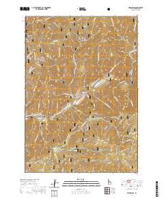 Grimes Pass 2020 topographic map thumbnail