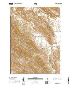 Grizzly Creek 2020 topographic map thumbnail