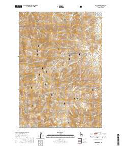 Grouse Peak 2020 topographic map thumbnail