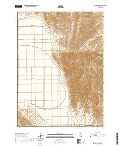 Grover Canyon 2020 topographic map thumbnail