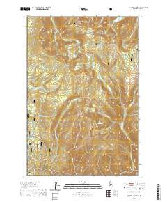 Hanover Mountain 2020 topographic map thumbnail