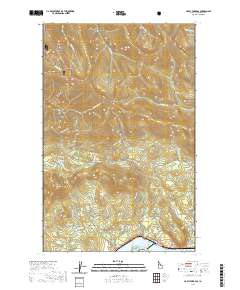 Happy Fork Gap 2020 topographic map thumbnail