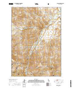 Hayden Creek 2020 topographic map thumbnail
