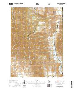 Haystack Mountain 2020 topographic map thumbnail