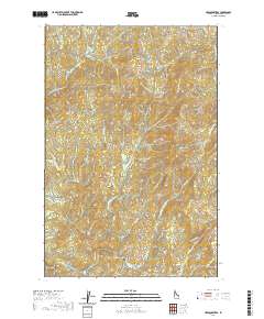 Headquarters 2020 topographic map thumbnail