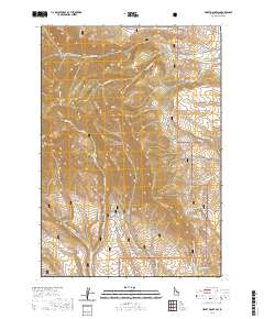 Heart Mountain 2020 topographic map thumbnail