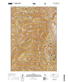 Heavens Gate 2020 topographic map thumbnail