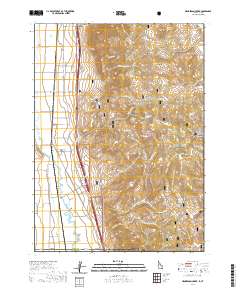 Henderson Creek 2020 topographic map thumbnail