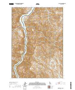 Henley Basin 2020 topographic map thumbnail