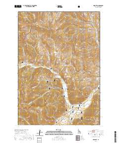 Herd Peak 2020 topographic map thumbnail