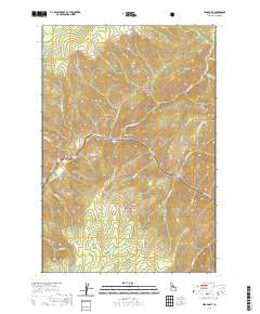 Hida Point 2020 topographic map thumbnail