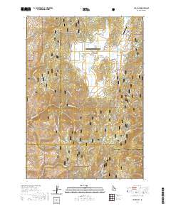 High Valley 2020 topographic map thumbnail