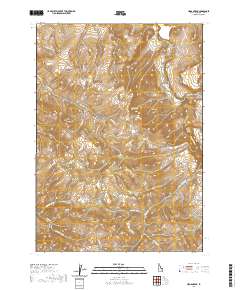 Higham Peak 2020 topographic map thumbnail