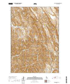 Holland Gulch 2020 topographic map thumbnail