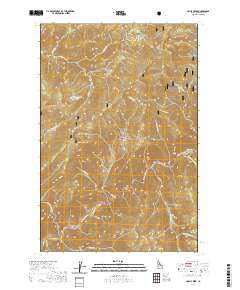 Holly Creek 2020 topographic map thumbnail