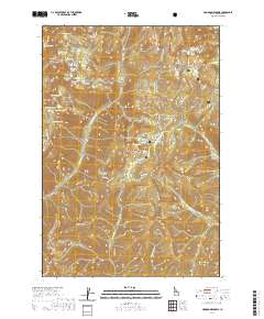 Hoodoo Meadows 2020 topographic map thumbnail