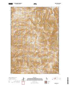 Horse Basin 2020 topographic map thumbnail