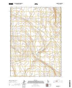 Horse Butte 2020 topographic map thumbnail