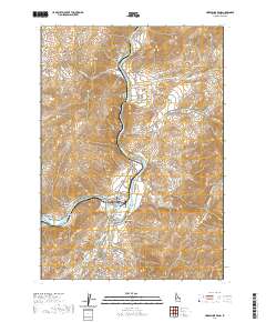 Horseshoe Bend 2020 topographic map thumbnail