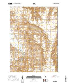 Hot Springs 2020 topographic map thumbnail