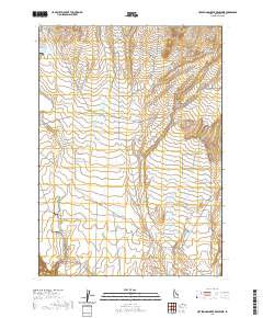 Hot Springs Creek Reservoir 2020 topographic map thumbnail