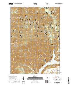 House Mountain 2020 topographic map thumbnail
