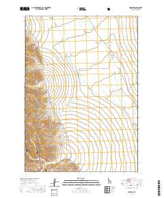 Howe NW 2020 topographic map thumbnail