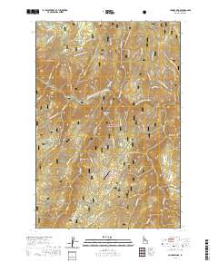 Hungry Ridge 2020 topographic map thumbnail
