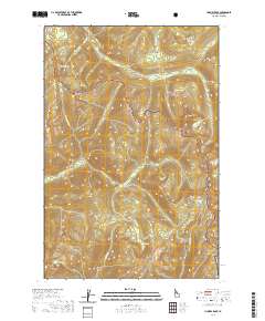 Hungry Rock 2020 topographic map thumbnail