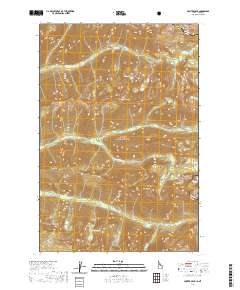 Hunter Peak 2020 topographic map thumbnail