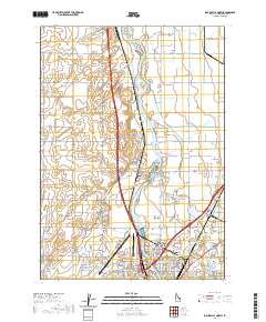 Idaho Falls North 2020 topographic map thumbnail
