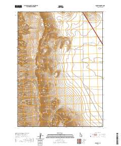 Idahome 2020 topographic map thumbnail
