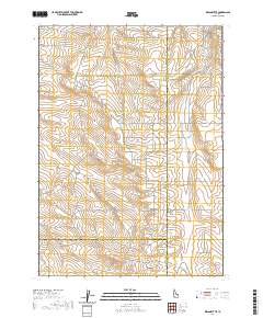 Indian Butte 2020 topographic map thumbnail