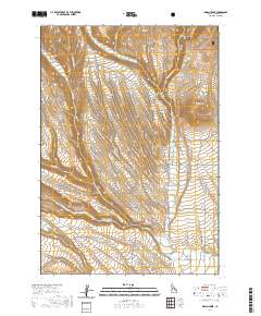 Indian Creek 2020 topographic map thumbnail