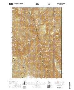 Indian Mountain 2020 topographic map thumbnail