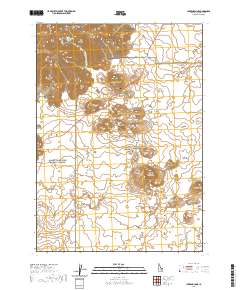 Inferno Cone 2020 topographic map thumbnail
