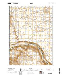 Initial Point 2020 topographic map thumbnail