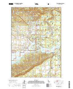 Island Park Dam 2020 topographic map thumbnail