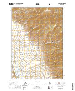 Italian Canyon 2020 topographic map thumbnail