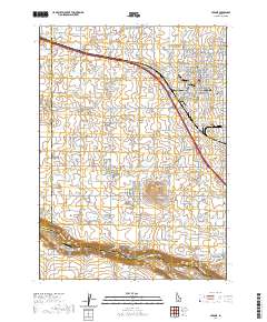 Jerome 2020 topographic map thumbnail