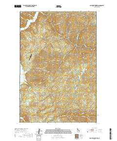 John Lewis Mountain 2020 topographic map thumbnail