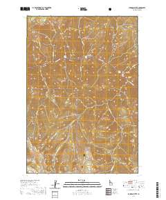 Johnson Butte 2020 topographic map thumbnail